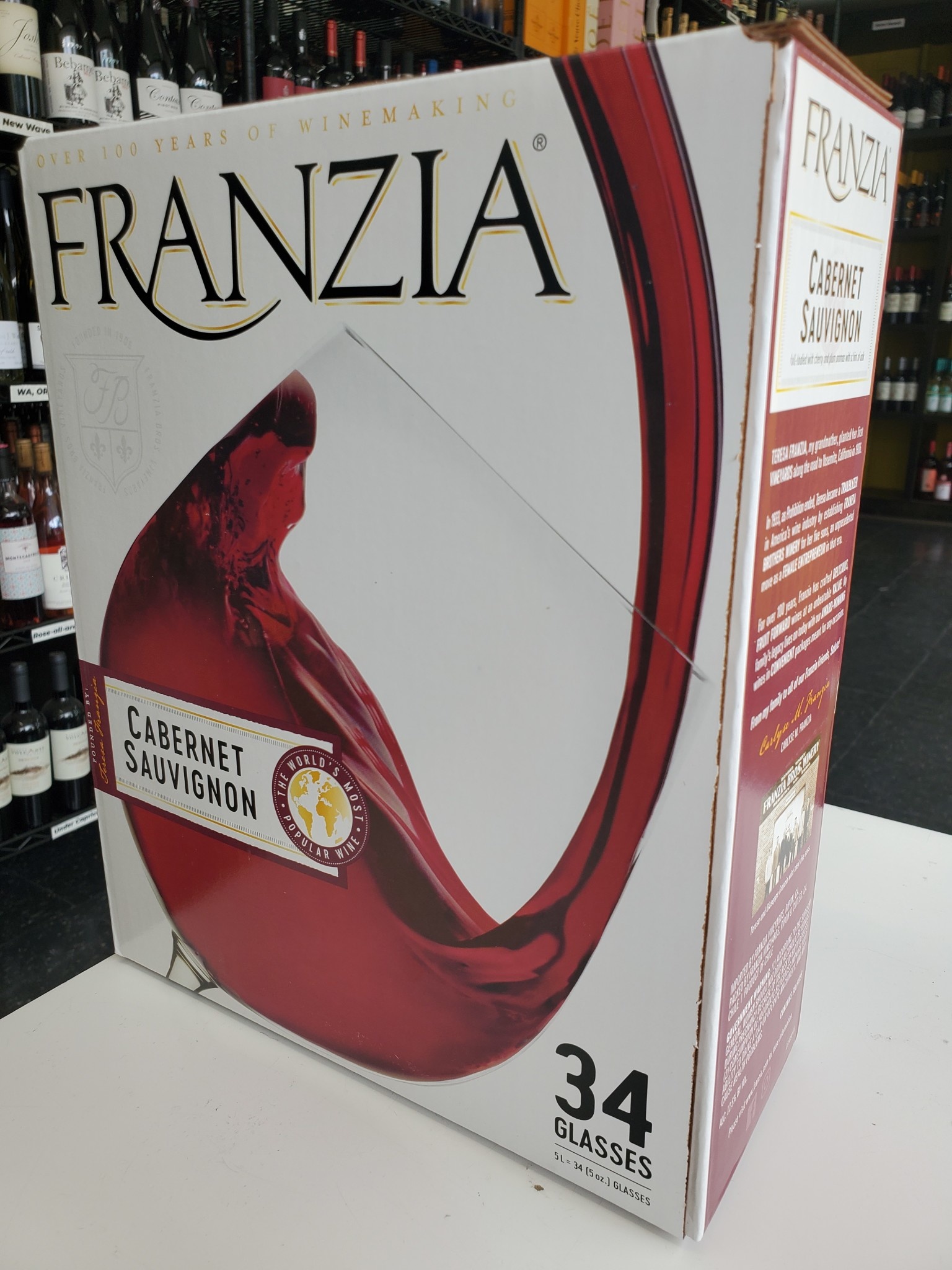 Franzia Franzia Cabernet Sauvignon NV 5L