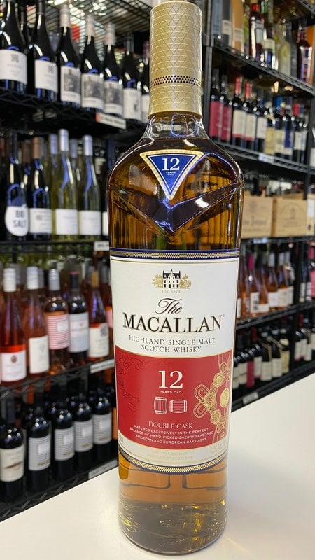 The Macallan 12 Yr Double Cask Scotch Whisky 750ml