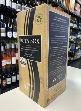 Bota Box Bota Box Dark Malbec NV 3L