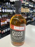 Cedar Ridge Cedar Ridge Single Malt Whiskey 750ml