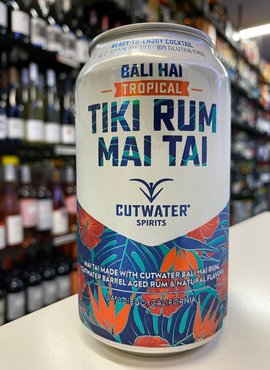 Cutwater Cutwater Tiki Rum Mai Tai Tropical 12oz