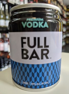 Full Bar Full Bar Premium Vodka 100ml