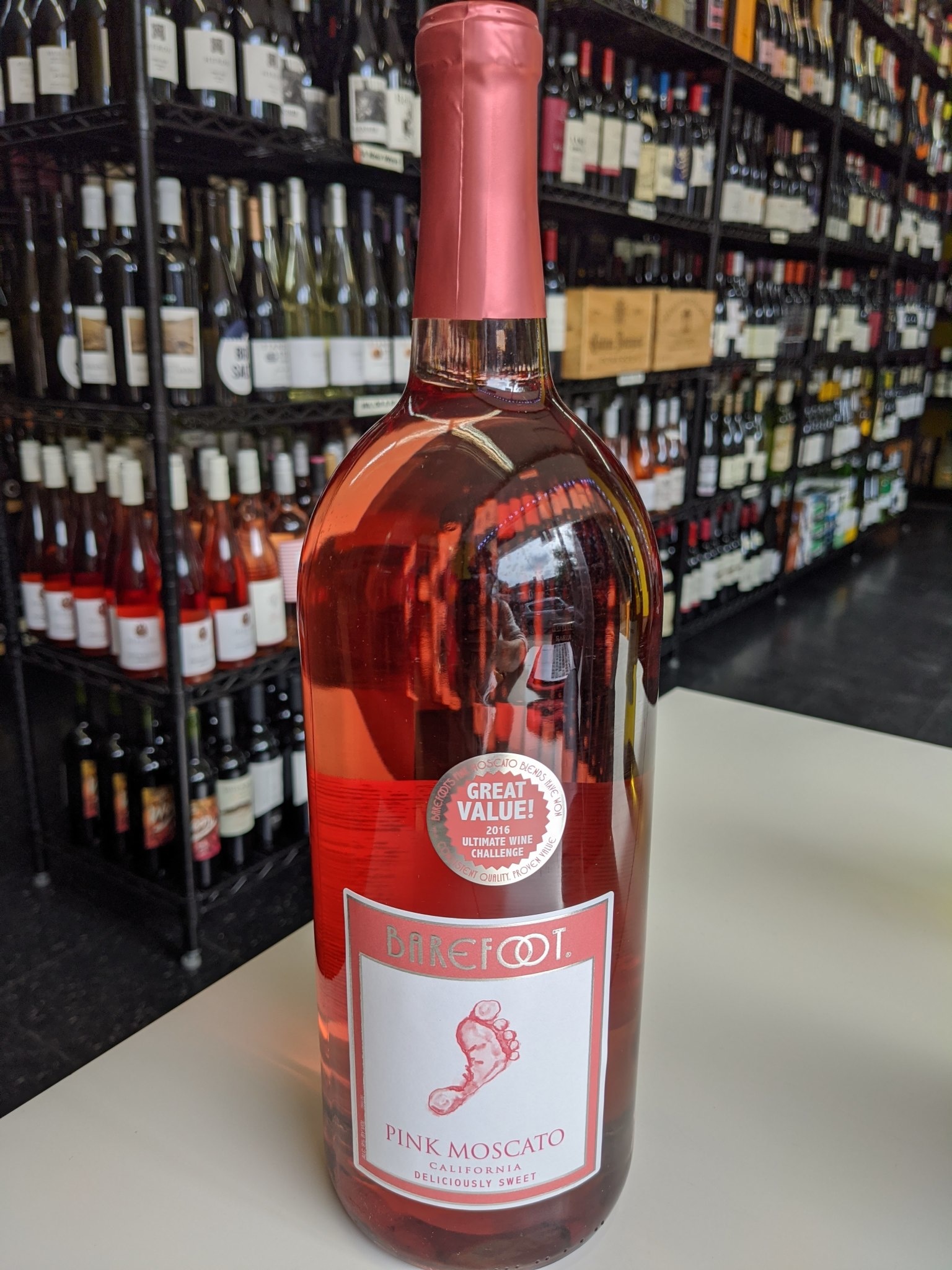 Barefoot Barefoot Pink Moscato NV 1.5L