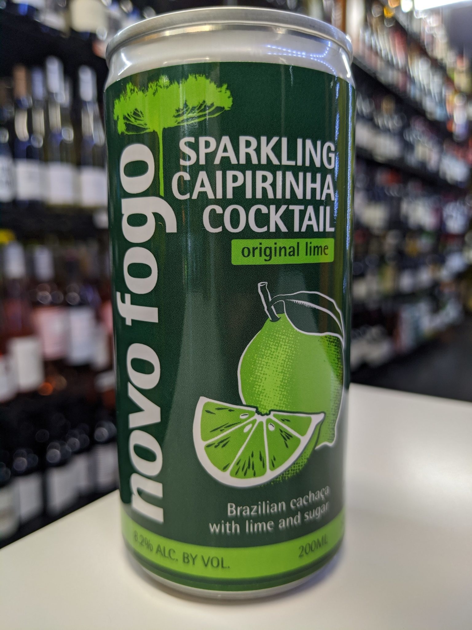 Novo Fogo Novo Fogo Sparkling Caipirinha Lime 200ml