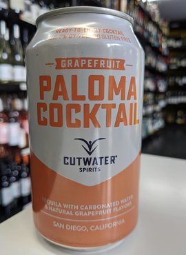 Cutwater Cutwater Tequila  Paloma  Grapefruit 12oz