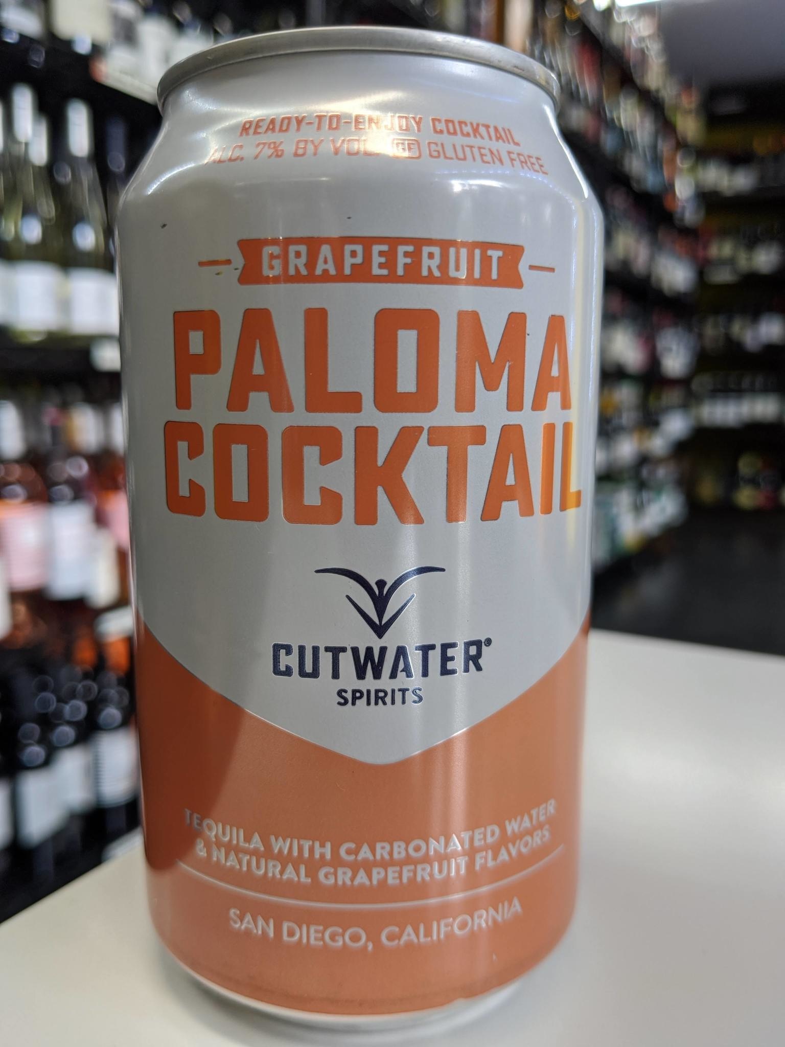 Cutwater Cutwater Tequila  Paloma  Grapefruit 12oz