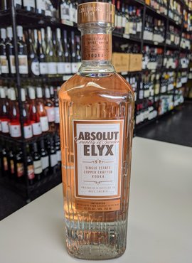 Absolut Elyx Absolut Elyx Single Vodka 750ml