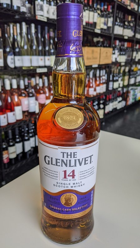 The Glenlivet The Glenlivet Single Malt 14Y Scotch 750ml