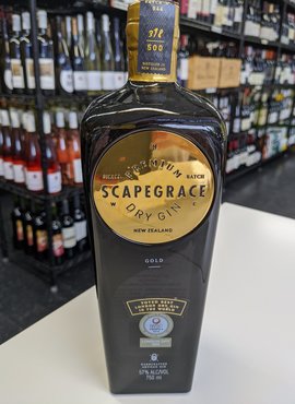 Scapegrace Scapegrace Gold Gin 750ml
