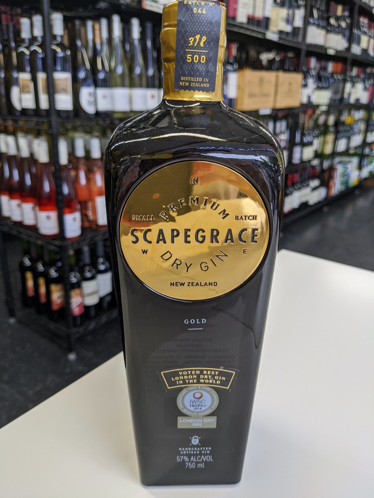 Scapegrace Scapegrace Gold Gin 750ml