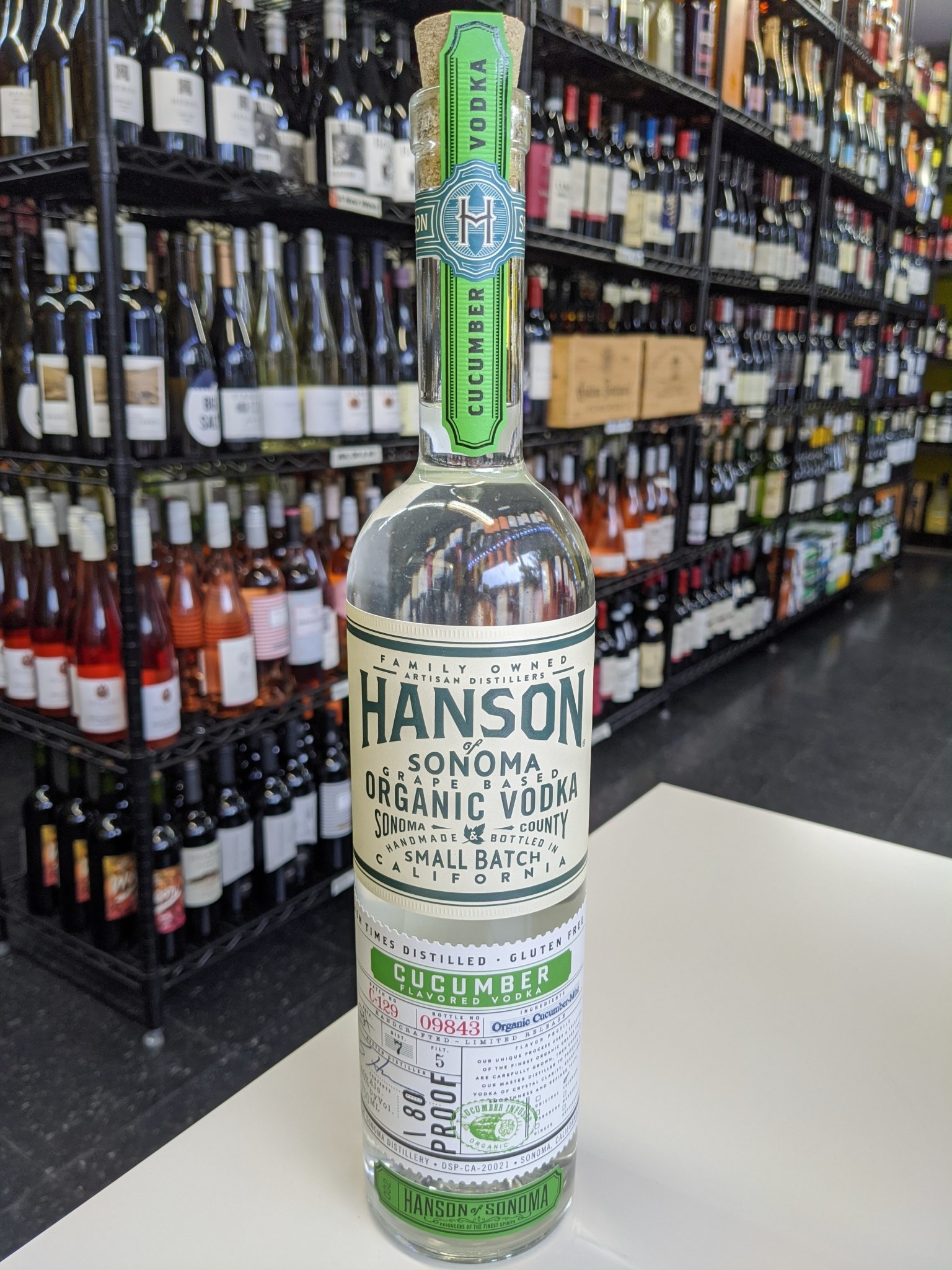 Hanson of Sonoma Hanson of Sonoma Organic Cucumber Vodka 750ml
