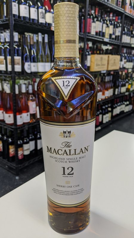 Macallan The Macallan 12Y Sherry Oak Scotch Whisky 750ml