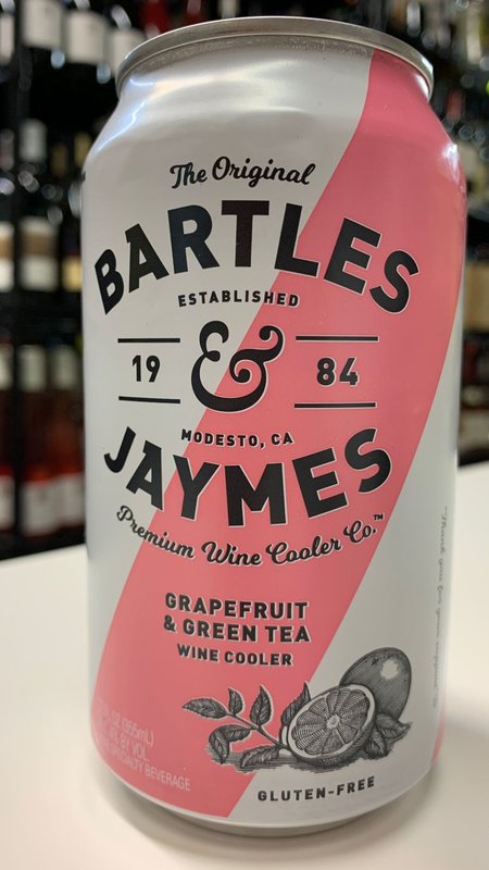 Bartles & Jaymes Bartles & Jaymes Grapefruit Green Tea Wine 355ml