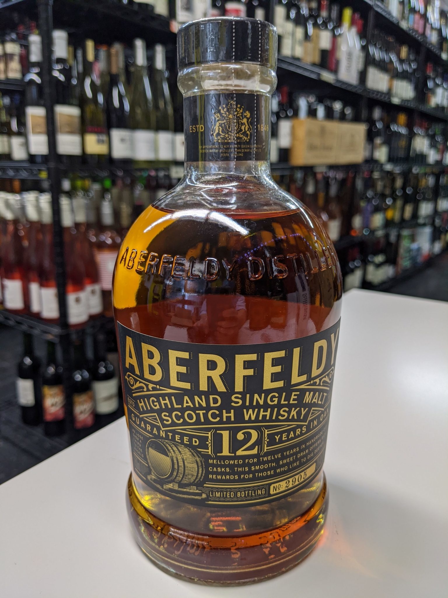 Aberfeldy 12 Year Old Single Malt Scotch Whiskey, Highland 750mL – PJ Wine,  Inc.