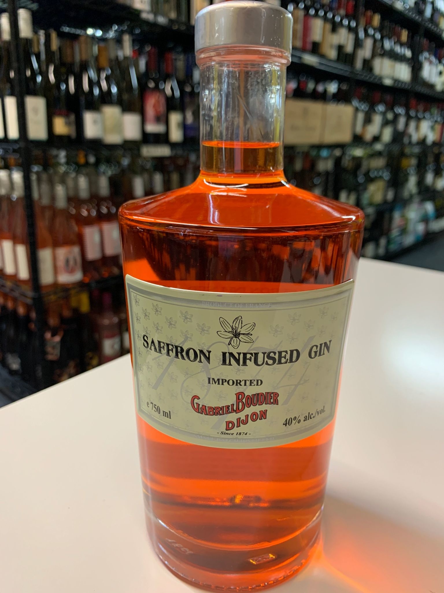 Gabriel Boudier Gabriel Boudier Safron Infused Gin 750ml