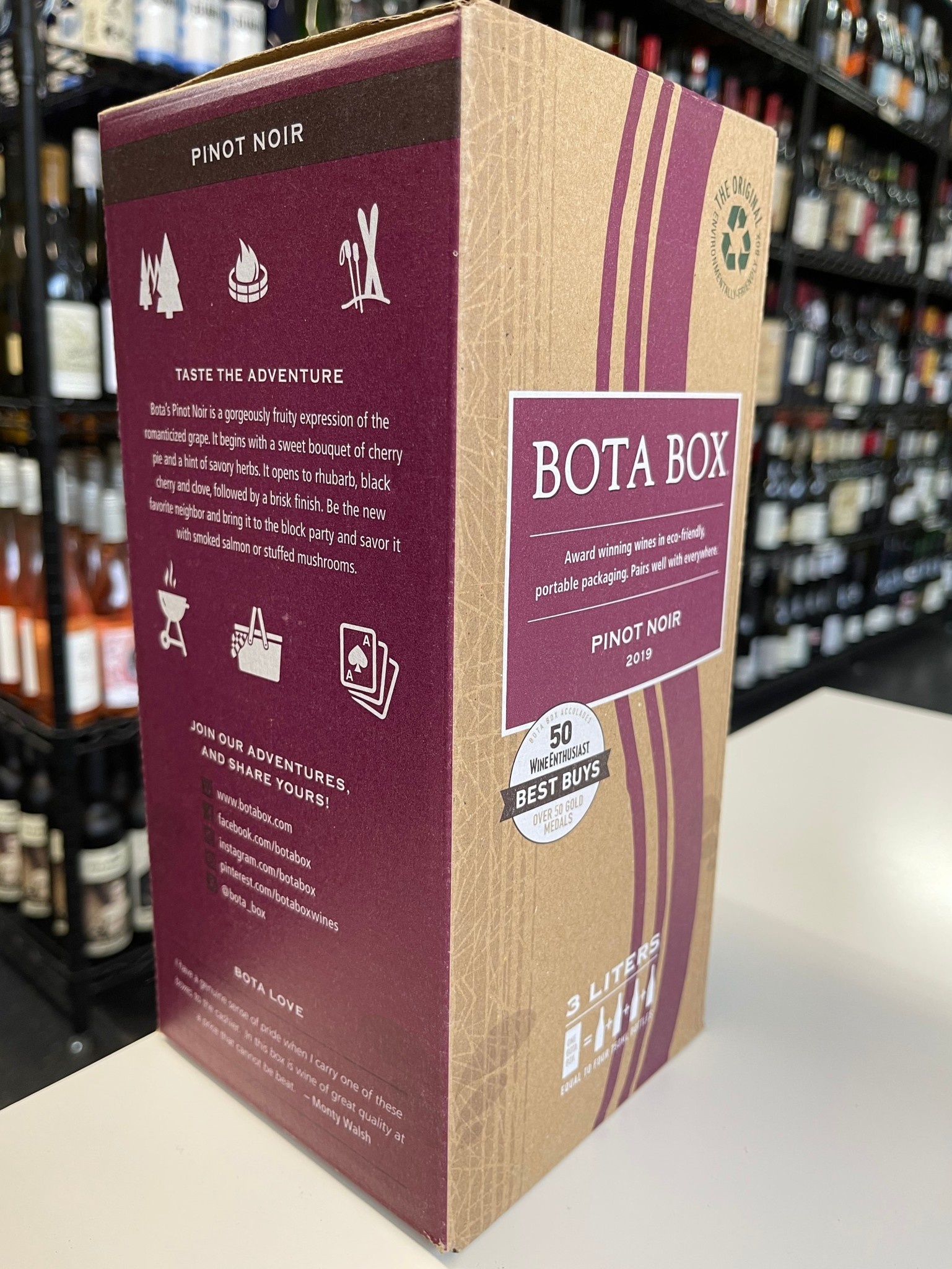 Bota Box Bota Box Pinot Noir 2019 3L
