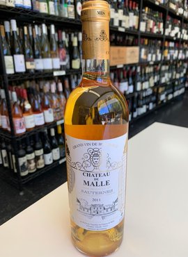 Chateau de Malle Chateau de Mallet Grand Cru Sauternes 2011 Blanc