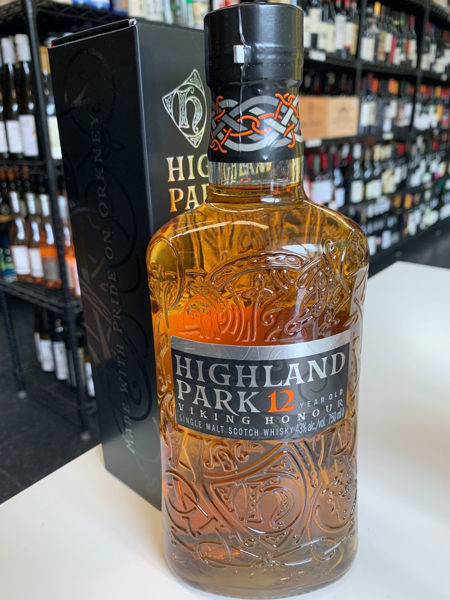 HighLand Highland Park 12Y Single Malt Whiskey 750ml
