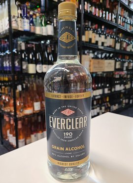 Everclear 190 Proof Vodka 1L