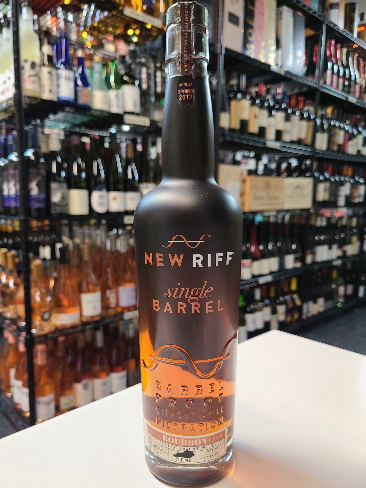 New Riff Single Barrel Bourbon 750ml