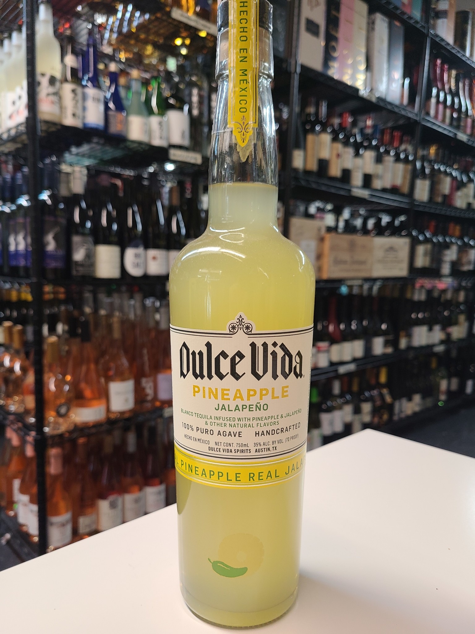 Dulce Vida Pineapple Jalapeno Tequila 750ml Divino