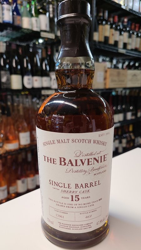 Balvenie The Balvenie 15Y Single Malt Scotch Whisky 750ml