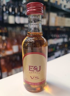 E & J E&J VS Brandy 50ml