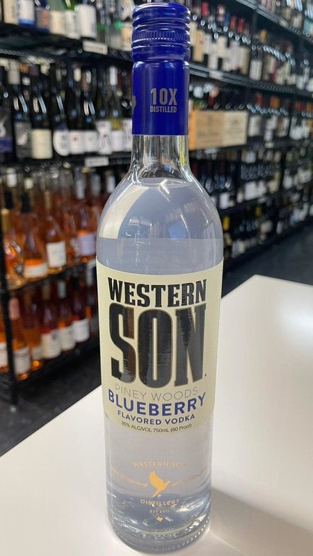 Western Son Western Son Blueberry Vodka 750ml