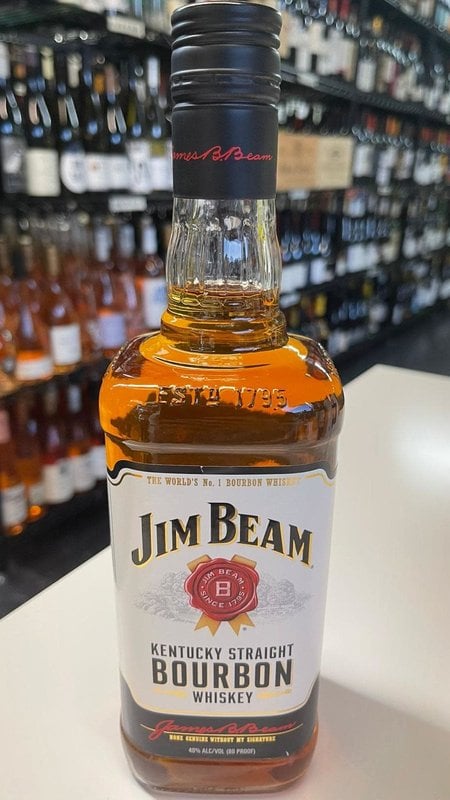 Jim Beam Kentucky Straight Bourbon Whiskey 750ml