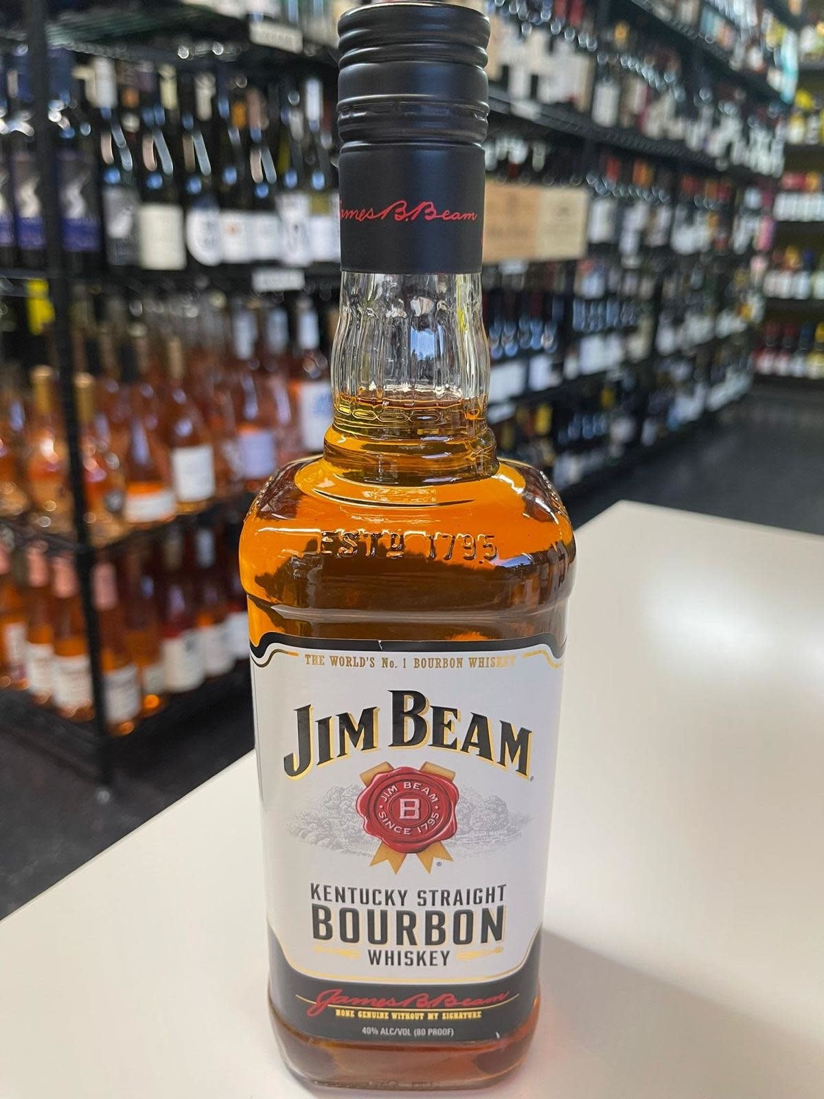 Jim Beam Straight Bourbon 750ml