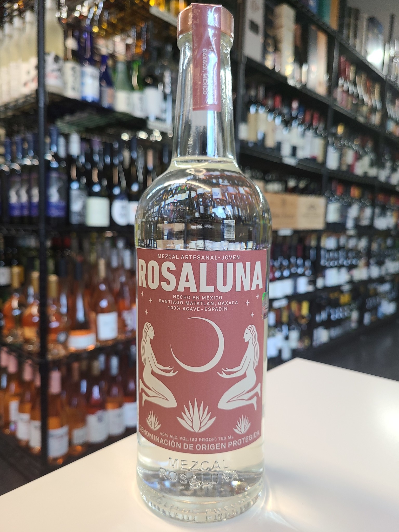 Rosaluna Rosaluna Artesanal Mezcal Joven Espadín 750ml