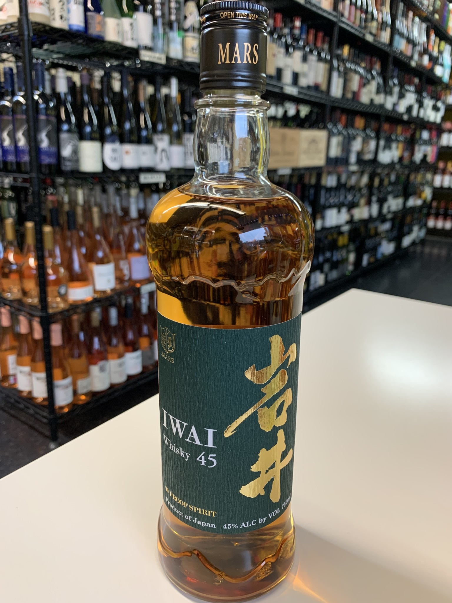 Mars Mars Iwai 45 Japanese Whisky 750ml
