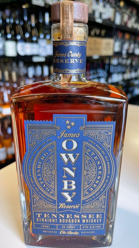 James Ownby Reserve Straight Bourbon 750ml