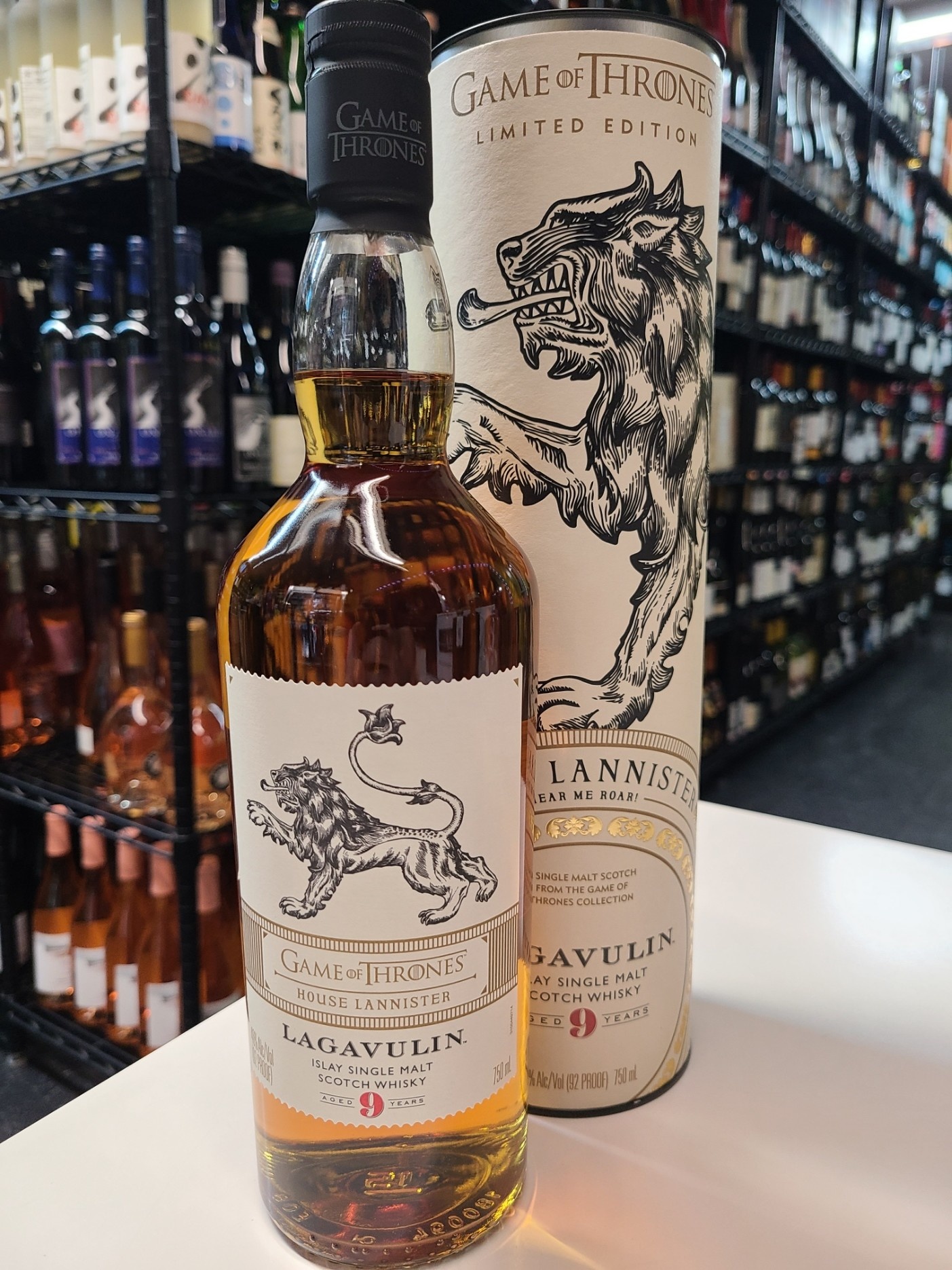 Lagavulin 9Y Single Malt Scotch Game Of Thrones Whisky 750ml - Divino