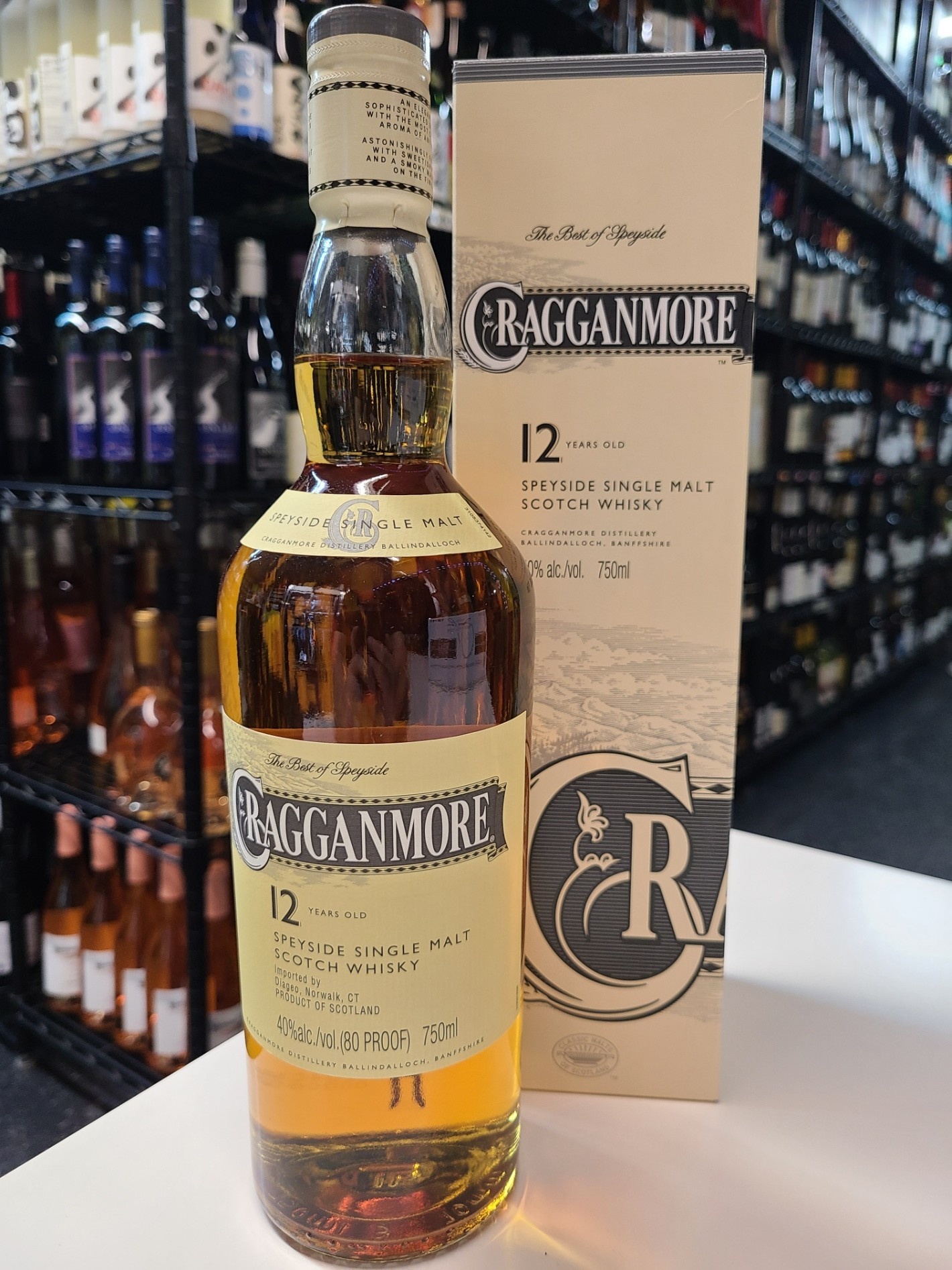Cragganmore 12Y Scotch Malt Whisky 750ml