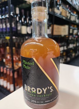 Brody's Craft Cocktails Minted Mule Vodka 375ml