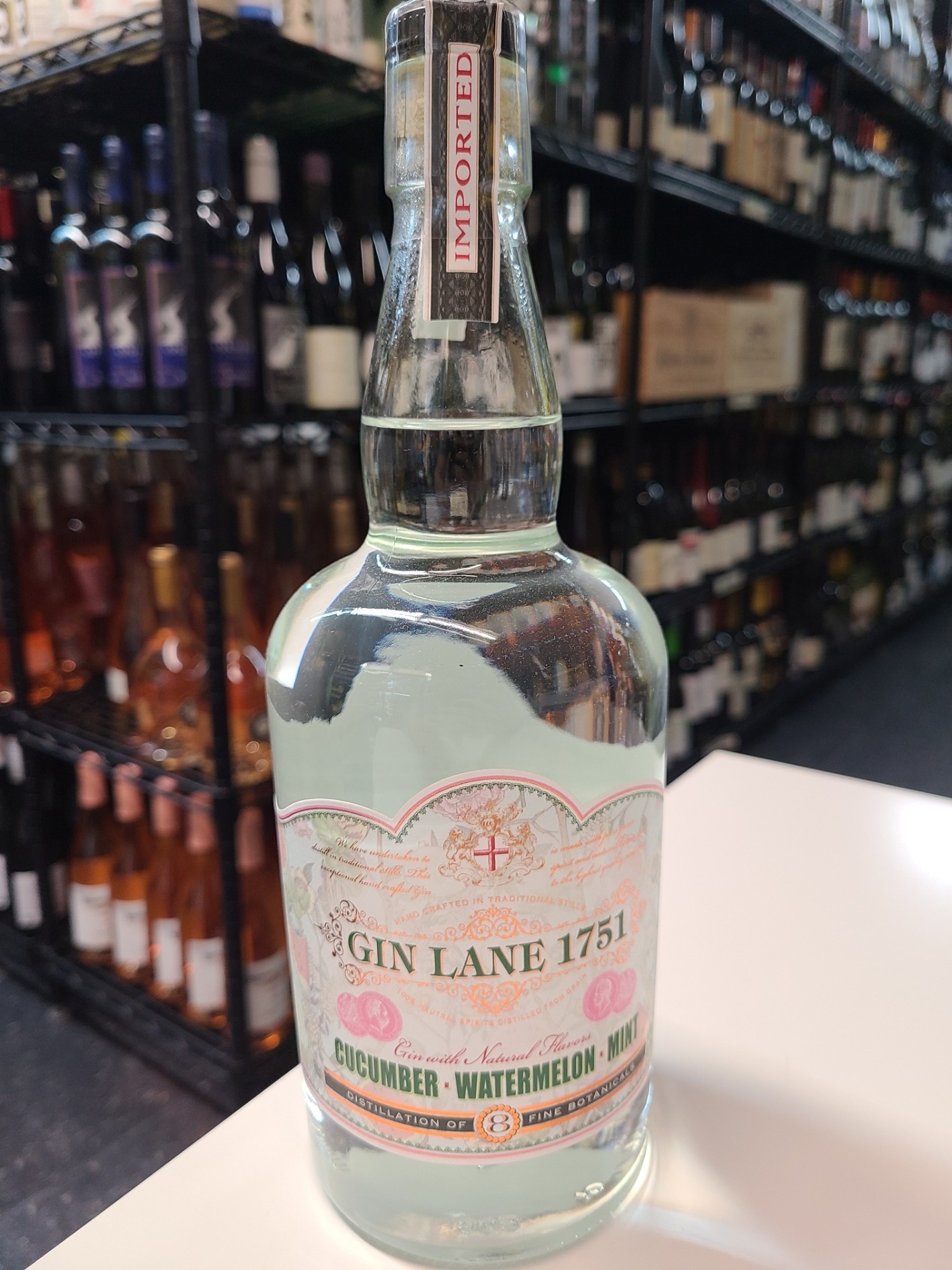 Gin Lane Gin Lane 1751 Cucumber Watermelon Mint  Gin 750ml