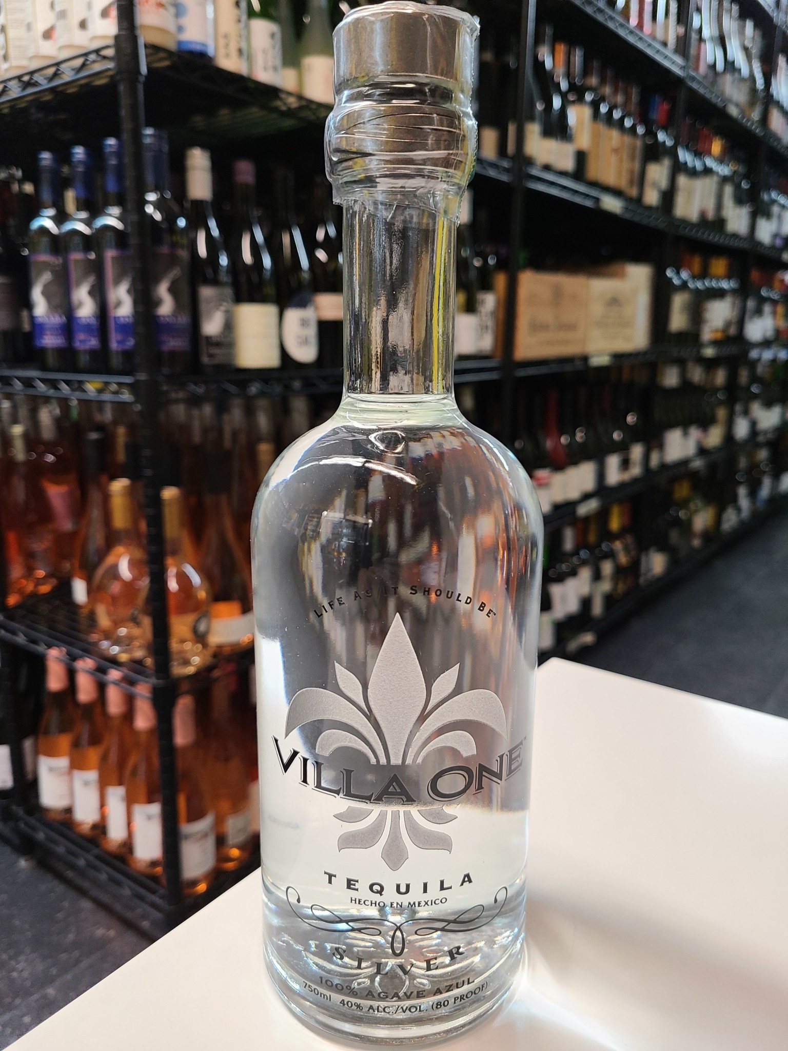 Villa One Blanco Tequila 750ml