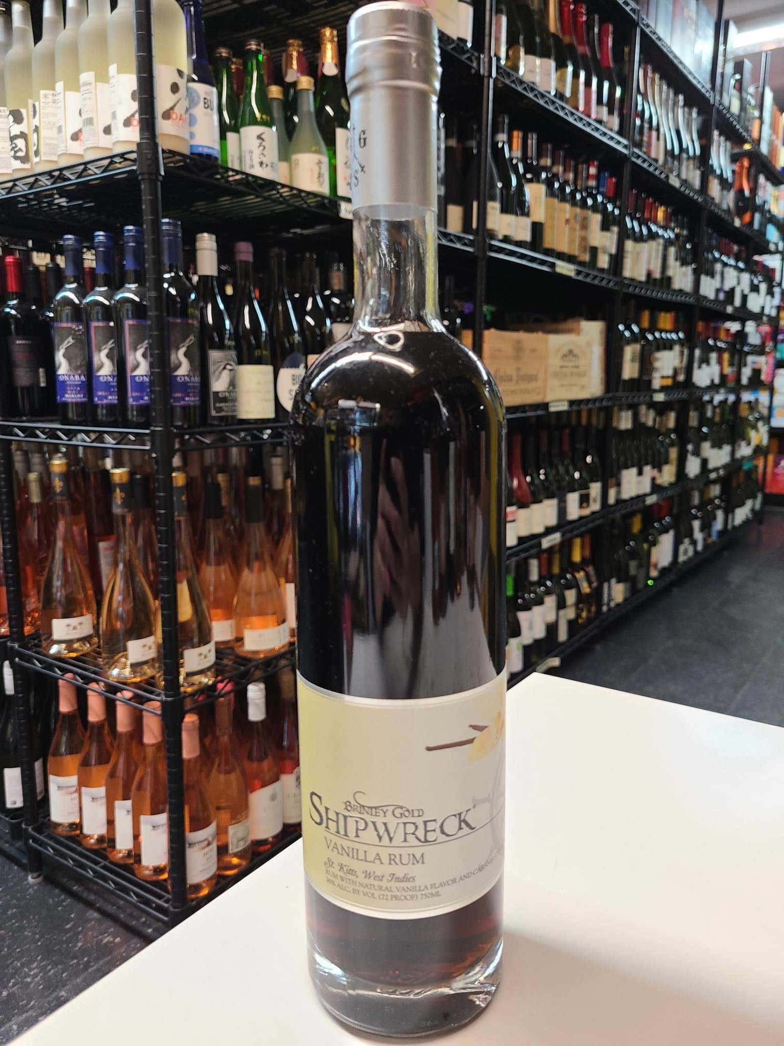 Brinley Ship Wreck Vanilla Rum 750ml