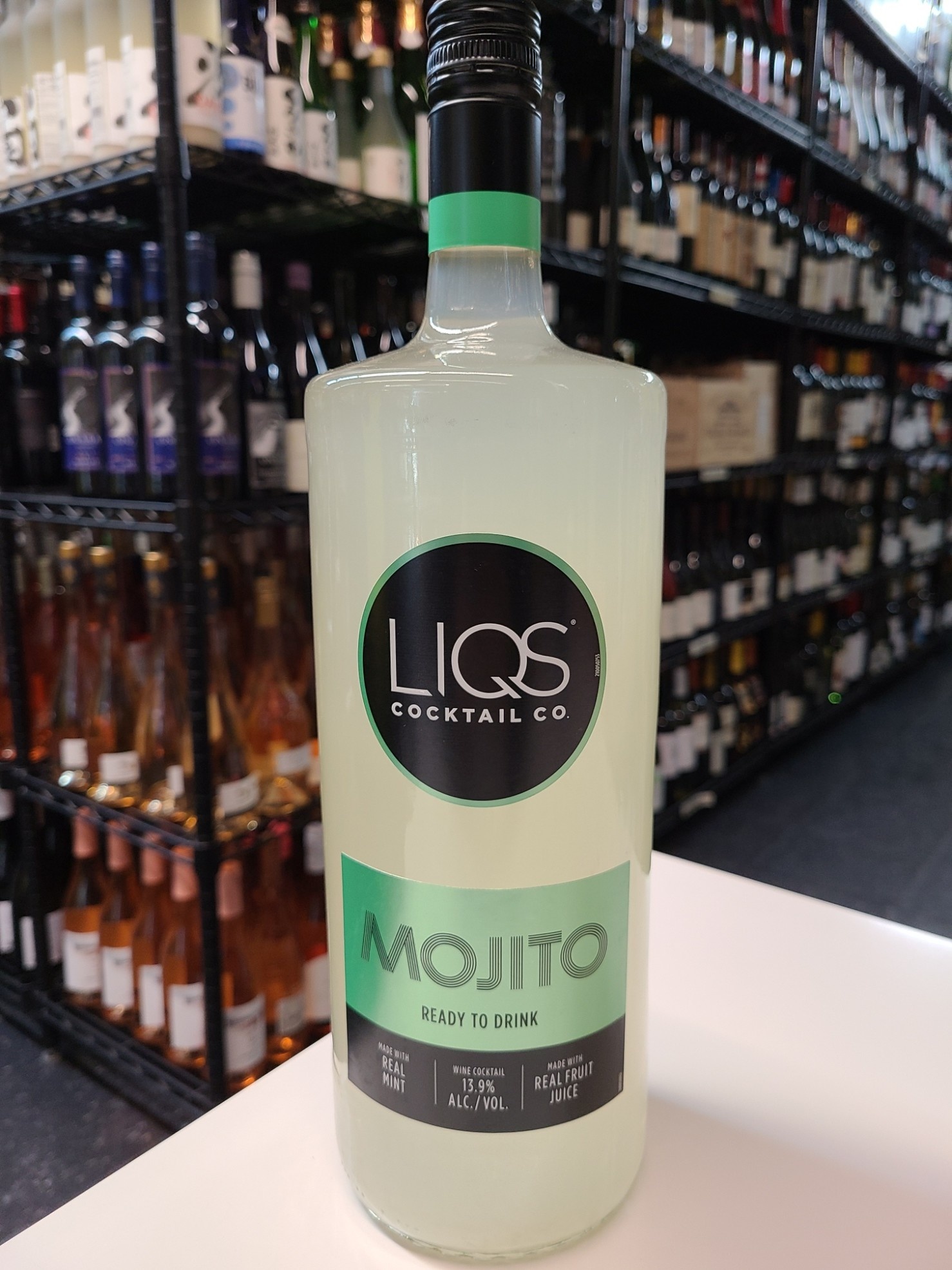 LIQS Mojito Cocktail 1 5L Divino LIQS Mojito Cocktail 1 5L Divino
