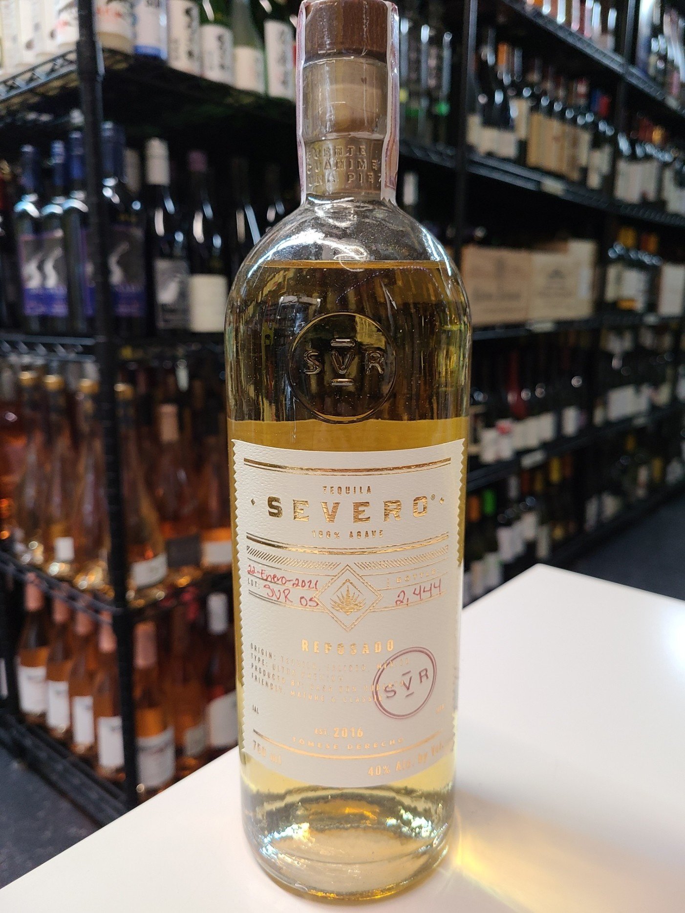 Severo Reposado Tequila 750ml