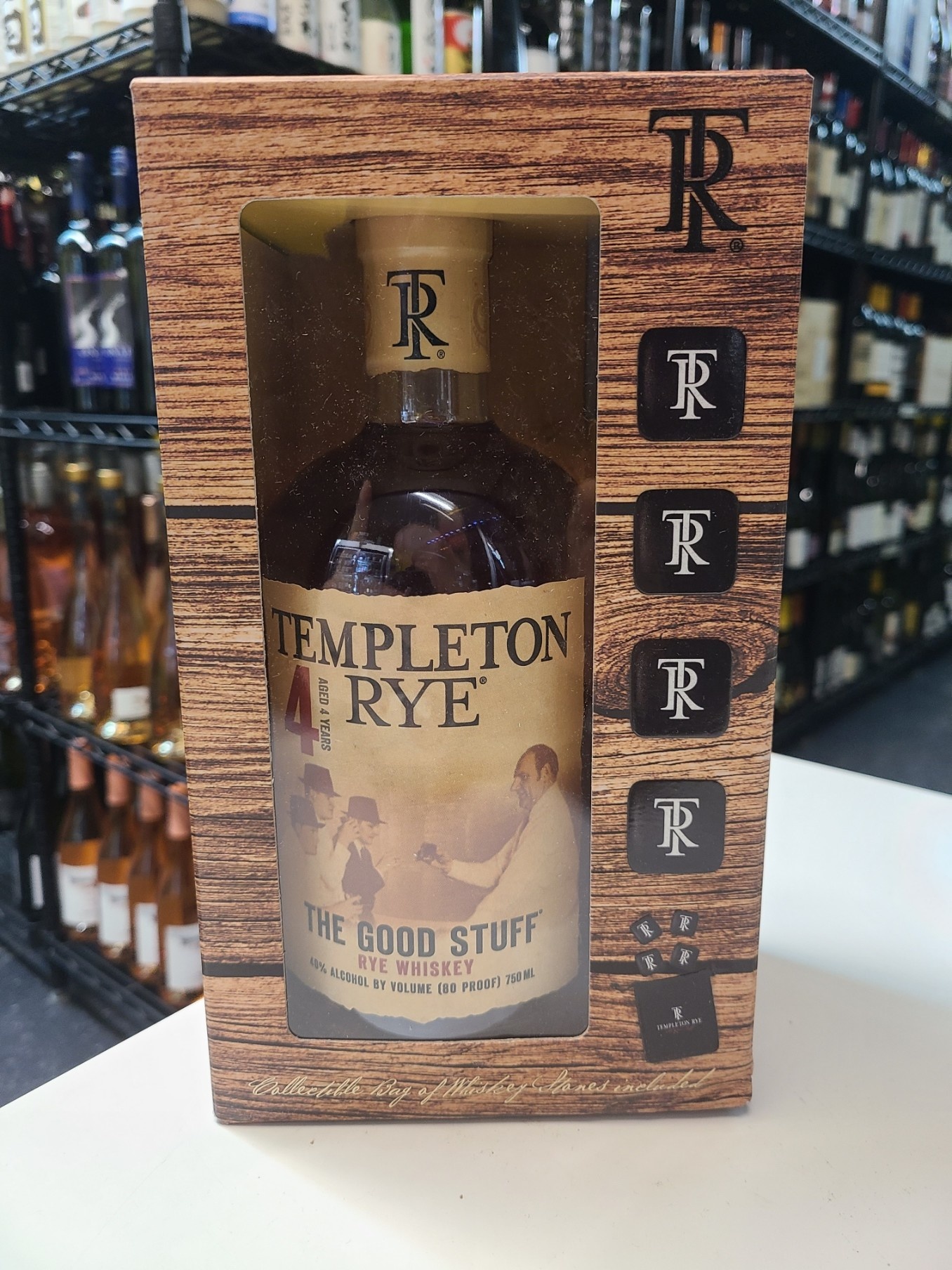 Templeton  4Y Rye Whiskey 750ml
