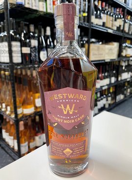 Westward Pinot Noir Cask Single Malt Whiskey 750ml