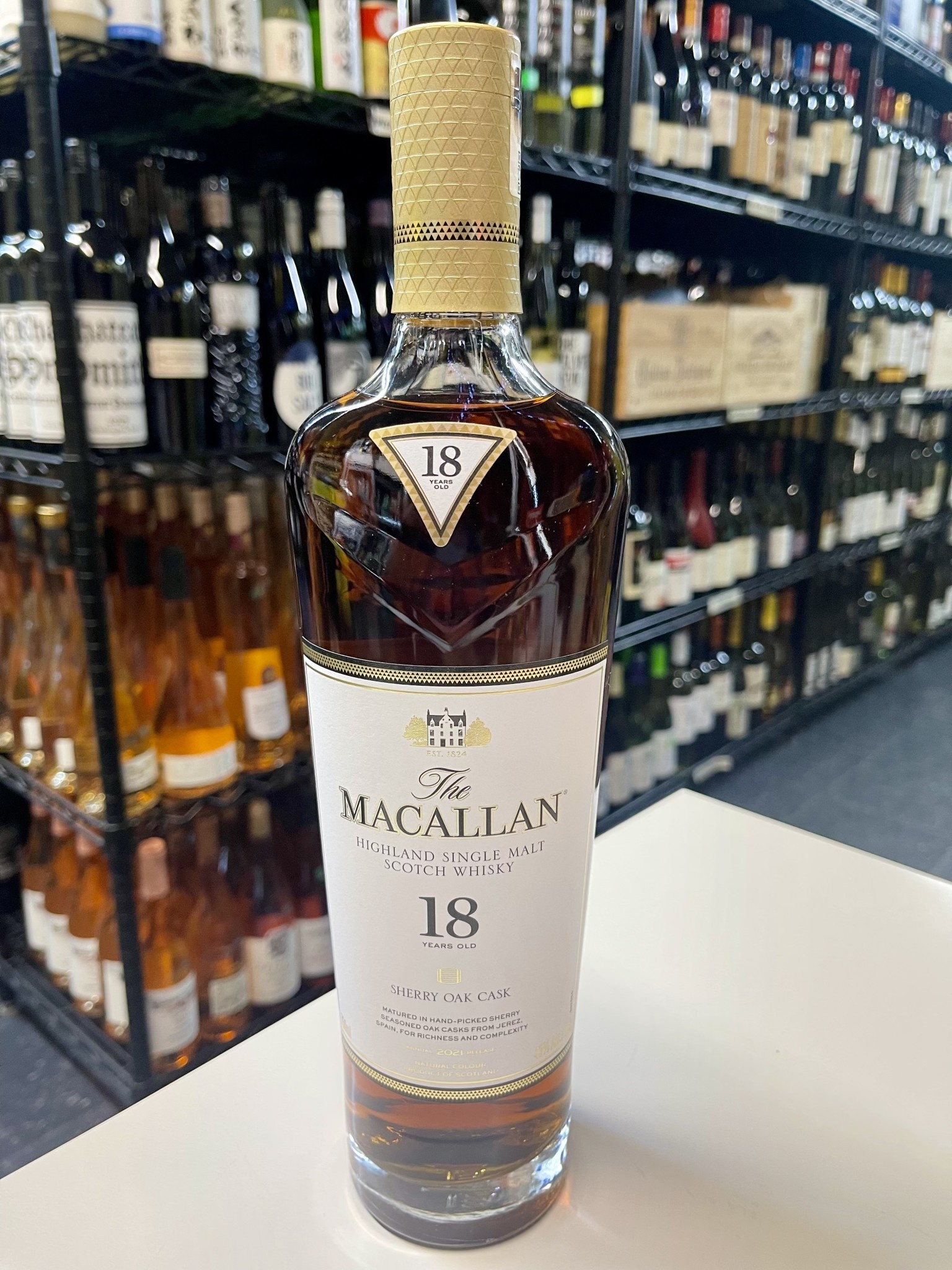 Macallan The Macallan 18 Year Old Sherry Oak Scotch Whisky 750ml