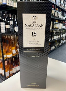 Macallan The Macallan 18 Year Old Sherry Oak Scotch Whisky 750ml