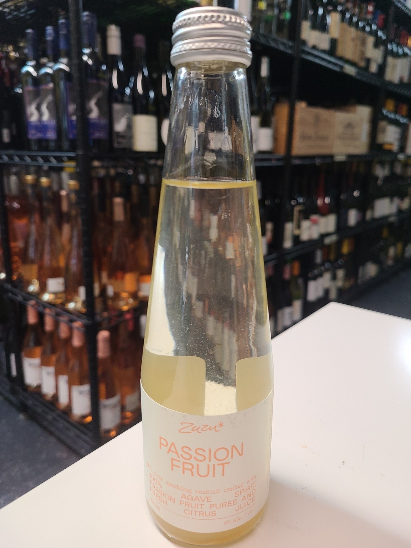 Zuzu Zuzu Sparkling Cocktail Passion Fruit  4-Pack 250ml