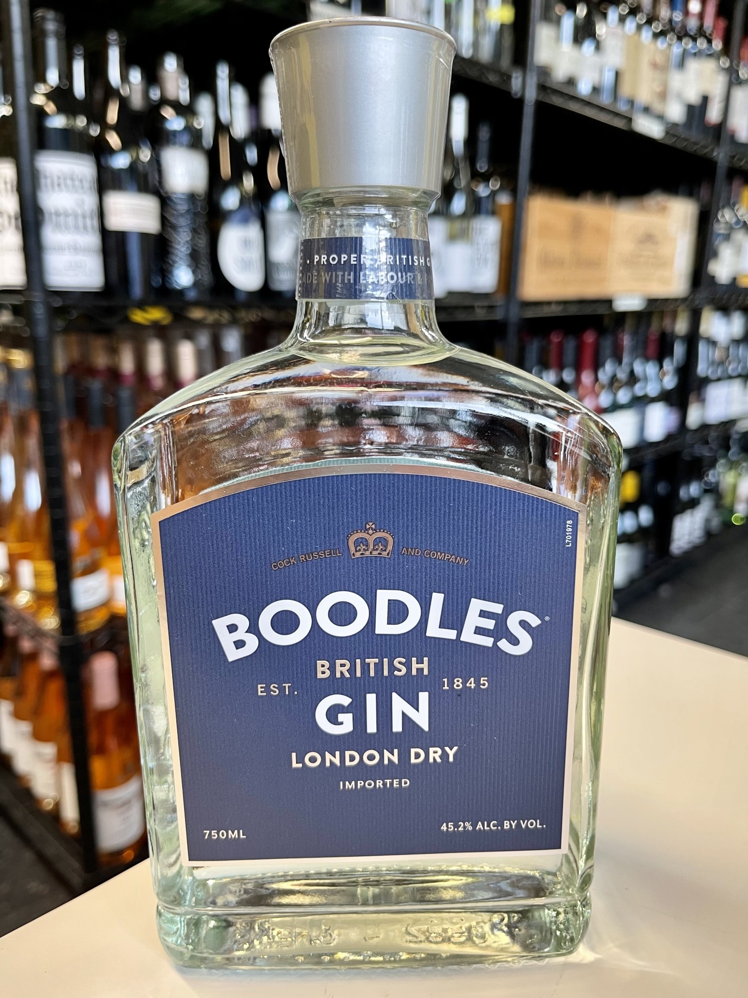 Boodles Gin 750ml