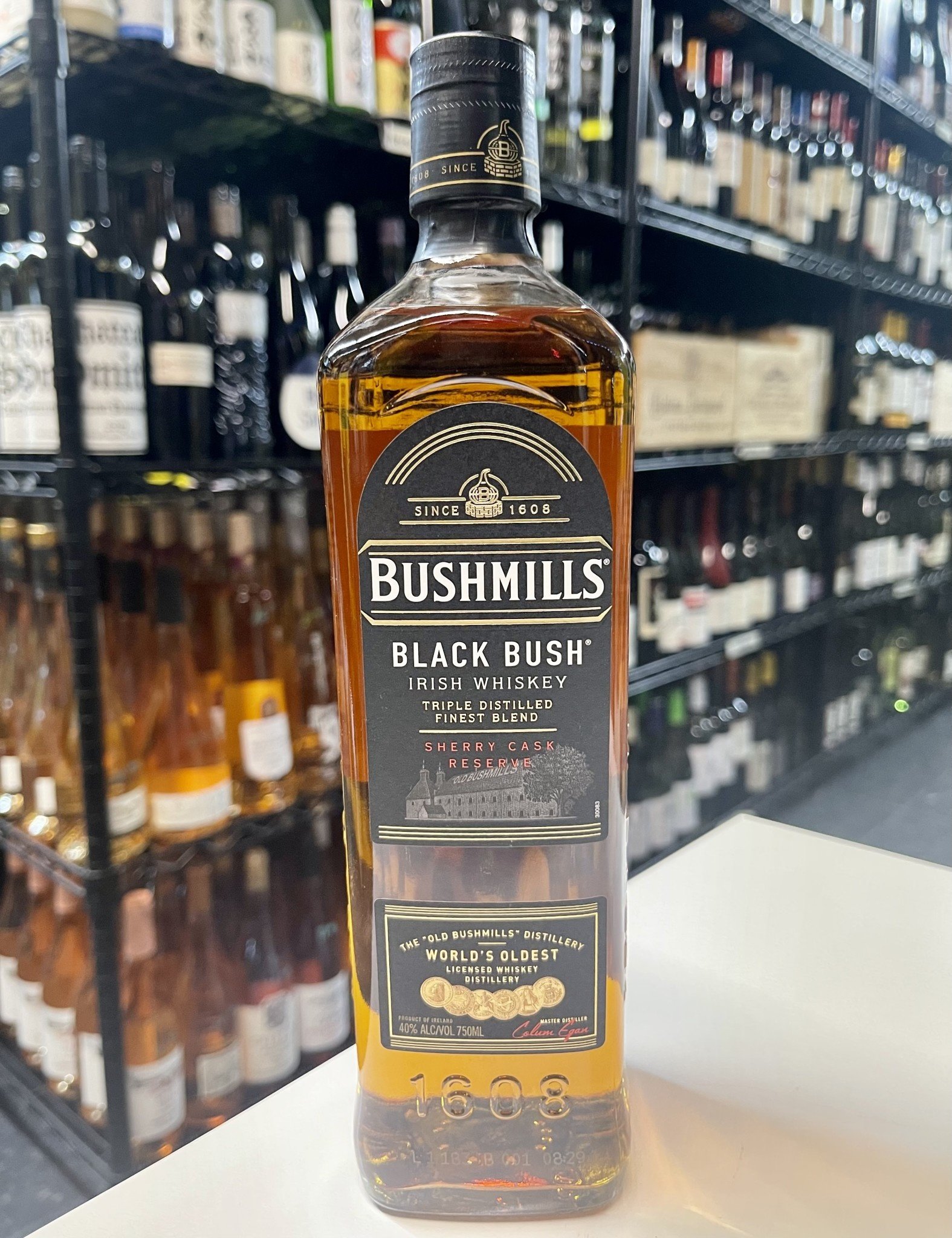 Bushmills Black Bush Irish Whiskey 750ml - Divino