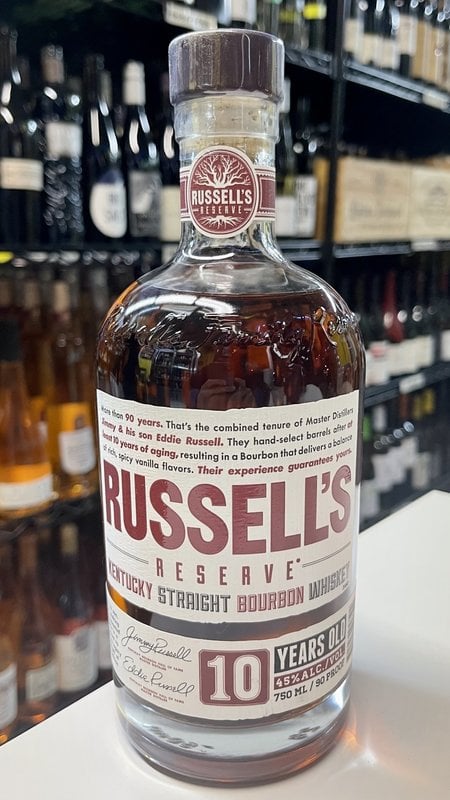 Russells Russells Reserve Bourbon Whiskey 10Y 750ml