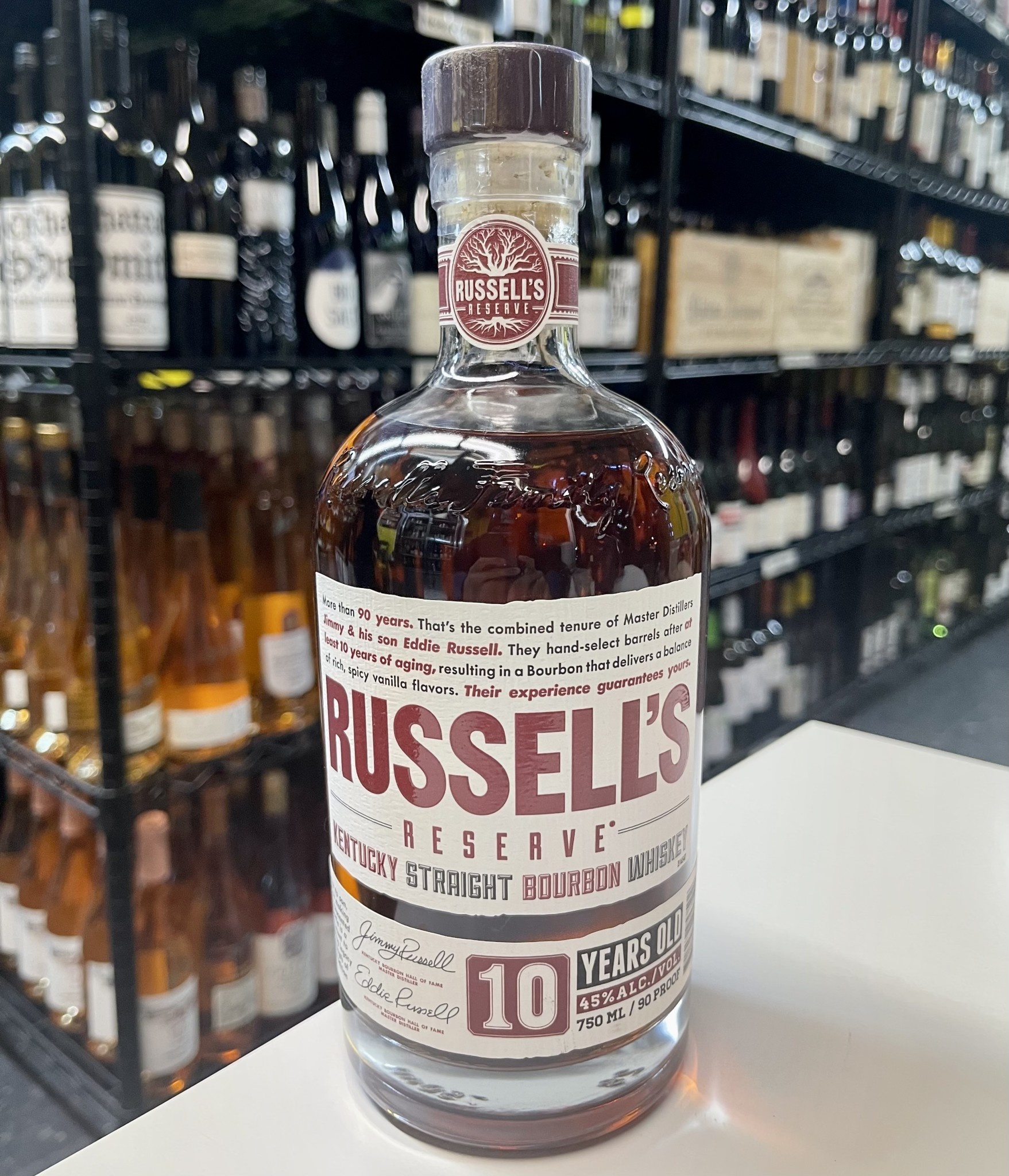 Russells Russell's Reserve 10Y Kentucky Straight Bourbon Whiskey 750ml